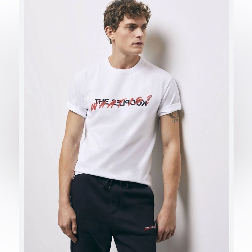 The Kooples Logo print tee shirt NWT XL